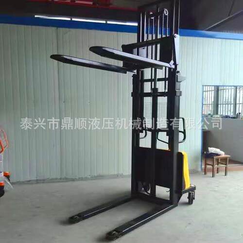 堆高车半电动液压叉车全自动升降车铲车1吨2吨吨升高搬运车