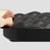 轮矮凳带家用静音向万轮小凳滑子带娃学步移动美缝擦地轮网948红