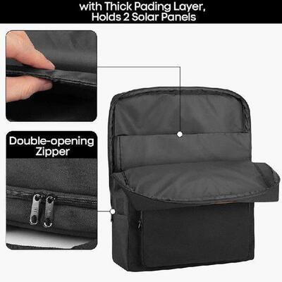 Outdoor Solar Panel Storage Bag Portable Solar Folding