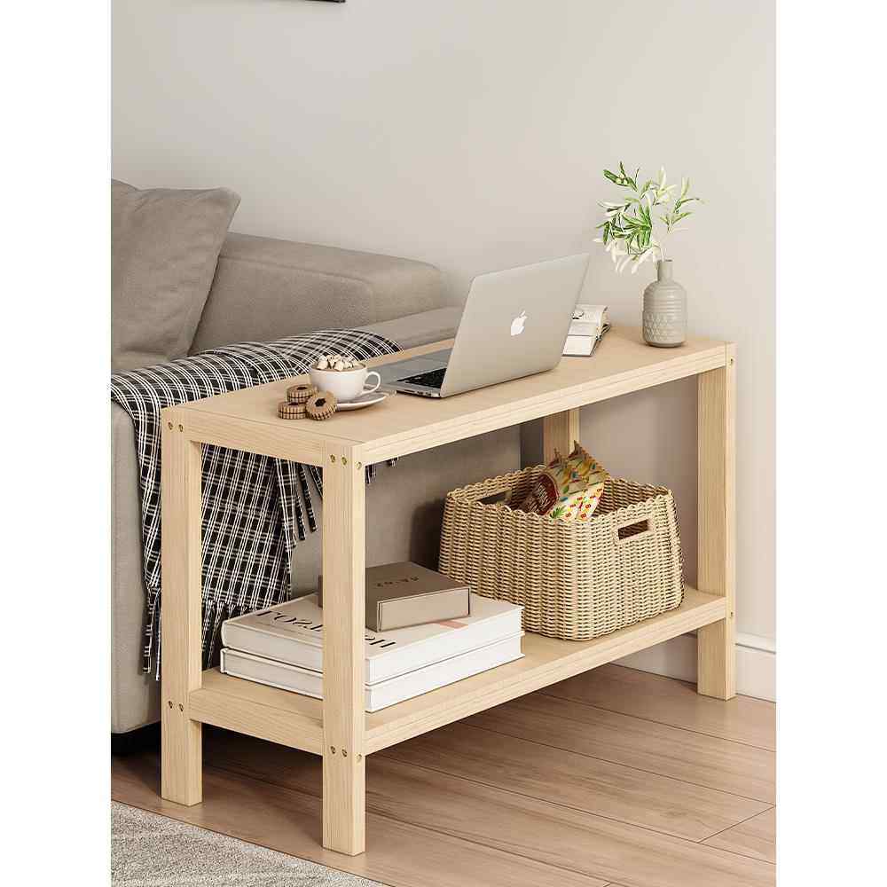 小桌子沙发边几边柜家用客厅实木置物架简易茶几木质木架子收纳架,收纳整理,整理架/置物架/收纳架,淘宝优惠券,粉丝福利购,淘宝优惠卷