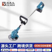 跨境多功能大功率园林电动割草机外贸家用锂电手提式 打草机无刷
