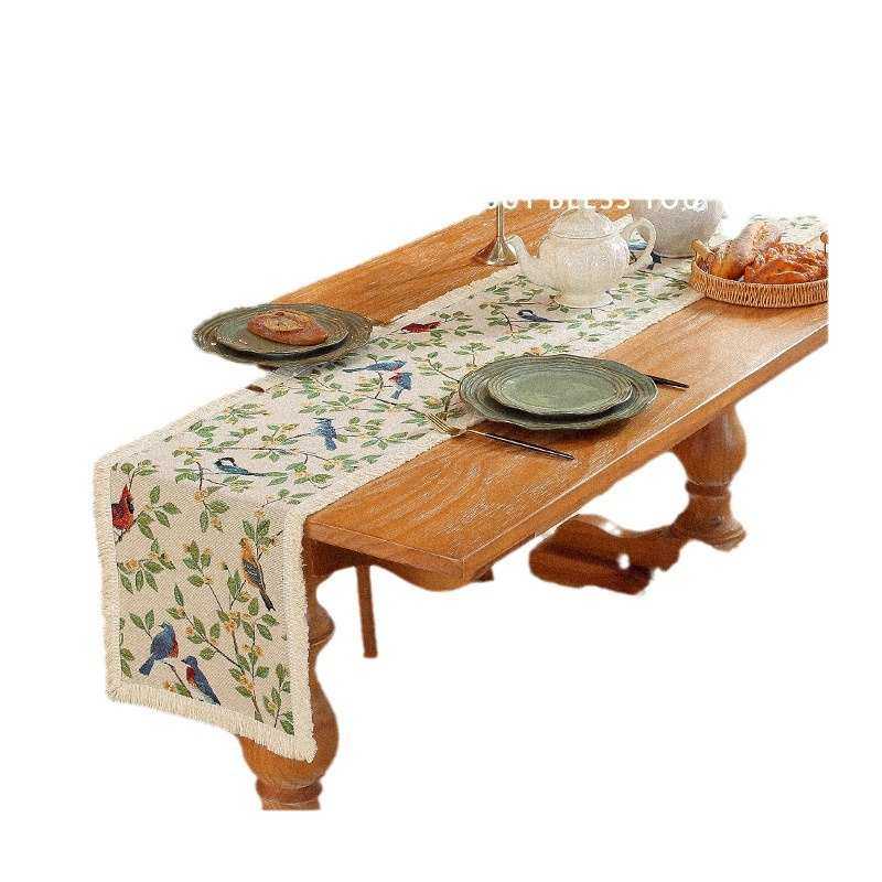 桌旗轻奢高端美式复古高级感茶几电视柜五斗柜防尘长条盖布茶桌布,居家布艺,椅套/椅垫,淘宝优惠券,粉丝福利购,淘宝优惠卷