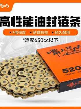 嘴上马力520ZX机车高性能油封炼条7倍强度120节