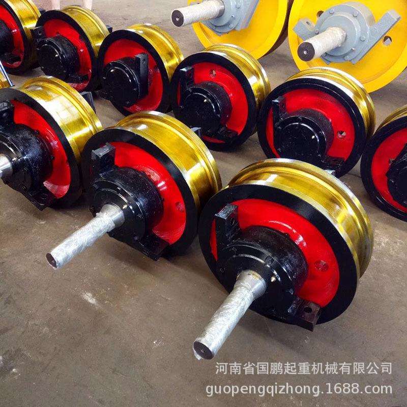 淬火调质600*150mm双边行车轮门式起重机龙门吊行走轮铸钢锻造