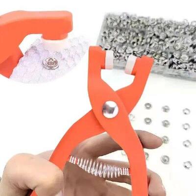Tool Kit for Garment Sewing, Five - prong Button