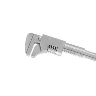 WEDO维度304不锈钢汽车扳手多功能直角活扳手大开口活动扳手ST811