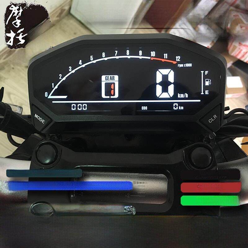 银钢17款小怪兽YG150-23/YG200-3摩托车原厂仪表台车速里程数码表