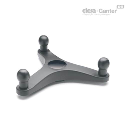 Elesa Ganter伊莉莎冈特 EYK. 三臂手轮 高科技聚合体