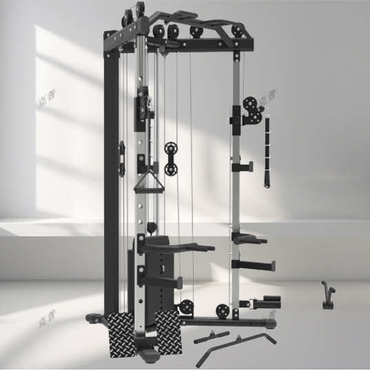 家用小飞鸟龙门架健身器材深蹲架综合训练器多功能卧推架健身器材