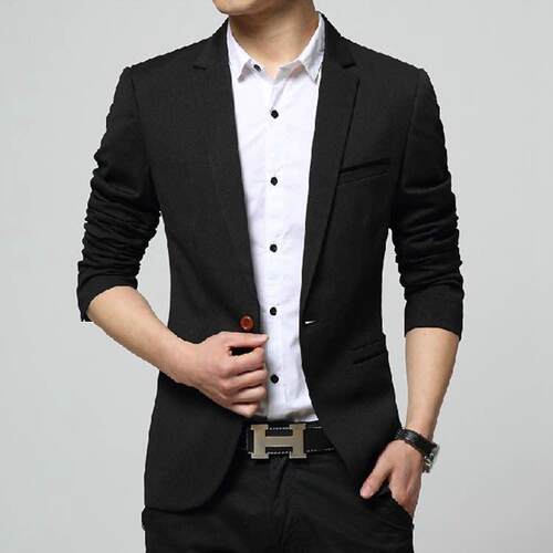 Slim Fit Fashion Blazer Suit Jacket Casual Suit Blazer Men