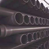 UPVC埋地排水管寸500外径PVC管大口径排水管地下给水管