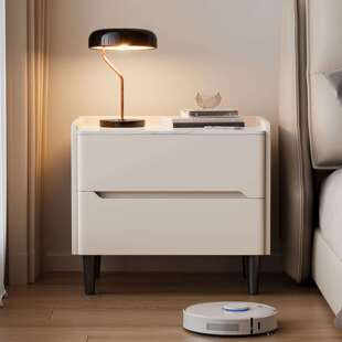 包邮现代简约全实木床头柜家用卧室小型床边储物柜带锁多功能收纳