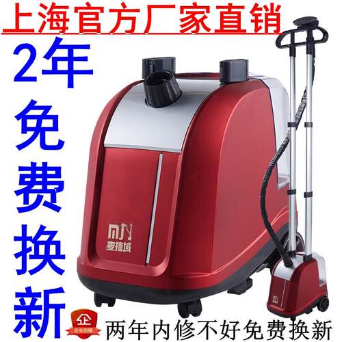 麦捷域双杆商用蒸气挂烫机服装店专用全铜发热器蒸气熨斗立式大功