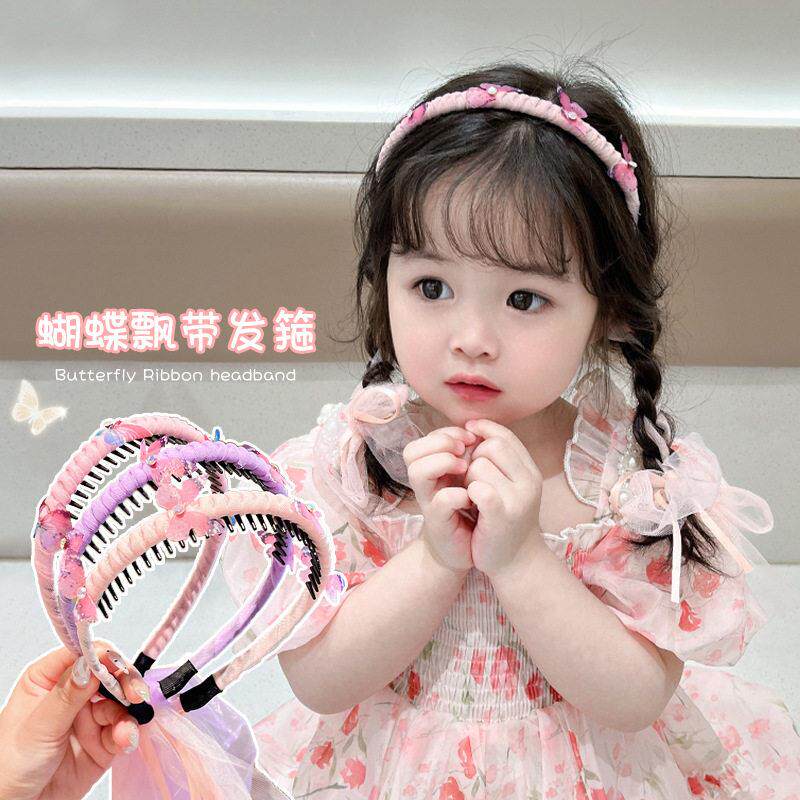 Girls hair accessories artifact hair hoop sweet headband发夹图片