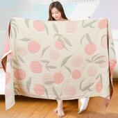 a类纯棉纱布浴巾家用吸水大毛巾大人儿童洗澡裹巾2025年新款 全棉