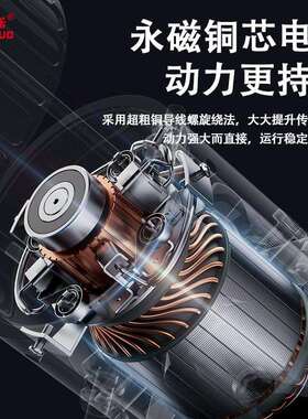 12v4v电动绞盘引车载绞盘拖车牵电机绞绞盘自救越野车用4942电动