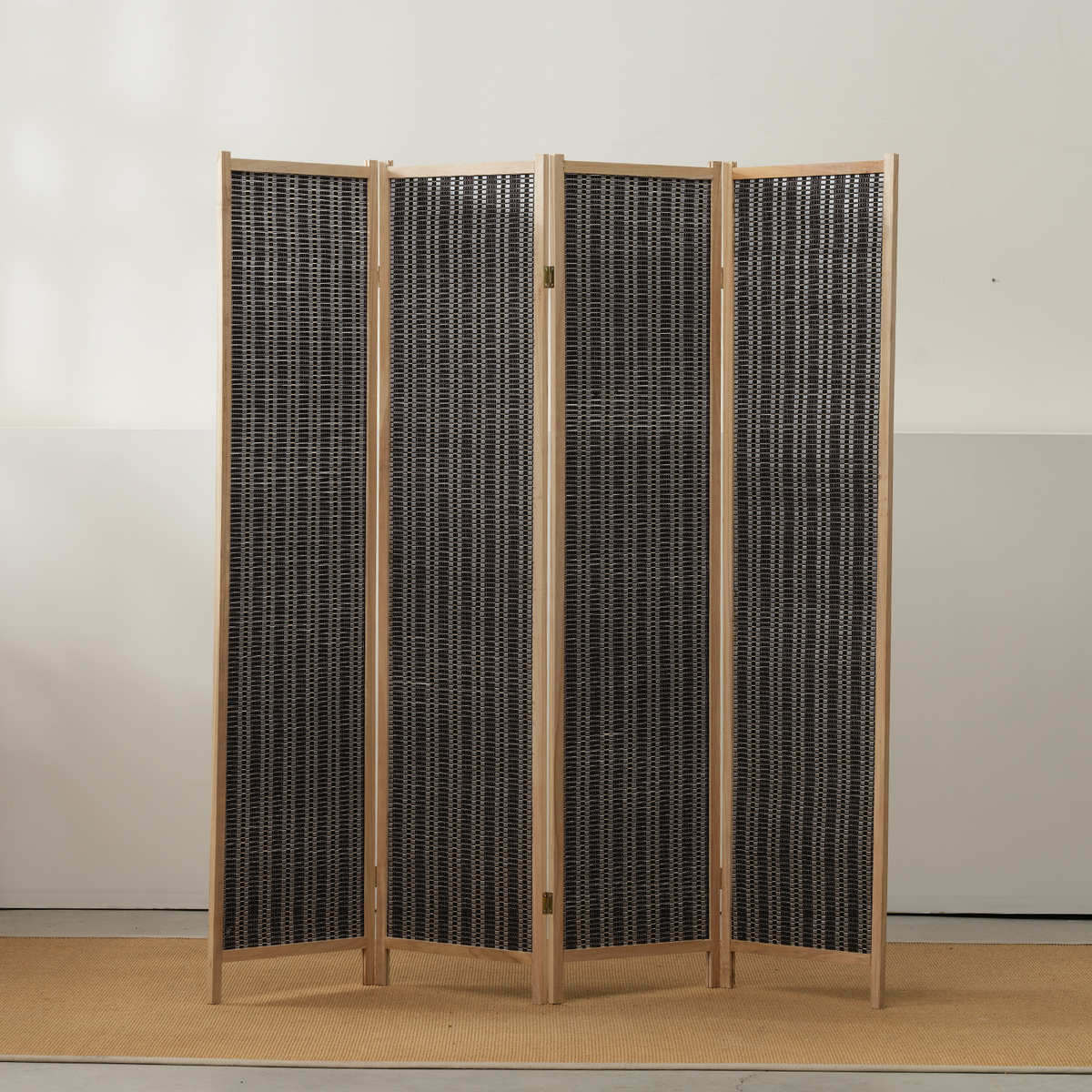 客厅屏风批发现代酒店简约家居玄关办公室可移动折叠竹帘屏风隔断