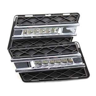 LED日间行车灯 奔驰GLK350专用日行灯GLK350改装 适用于08 12款