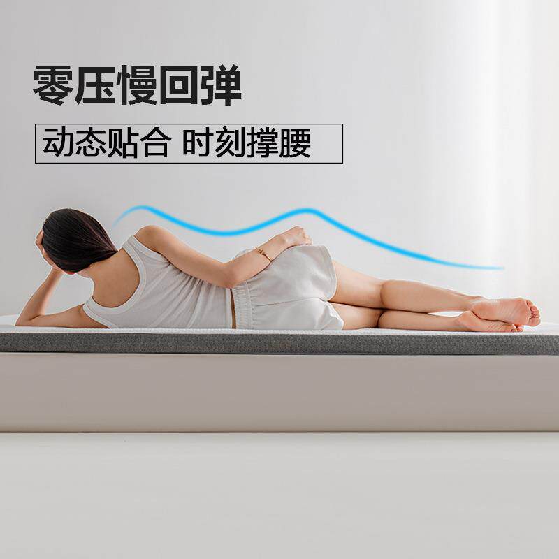 薄垫可卷装收纳记忆棉床垫学生宿舍床垫上下铺床褥床垫90*190*5cm