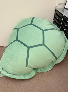 高档龟壳人穿躺衣服绒玩具网红乌龟壳枕抱愈玩偶的生日治系送女毛