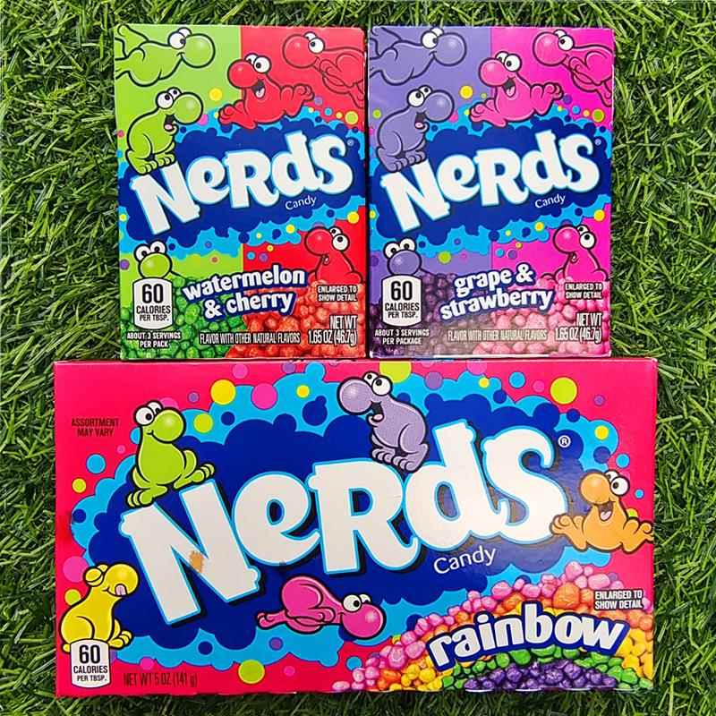 旺卡彩虹粒粒糖果汁松脆糖果RAINBOW NERDS TANGY CRUNCHY CANDY