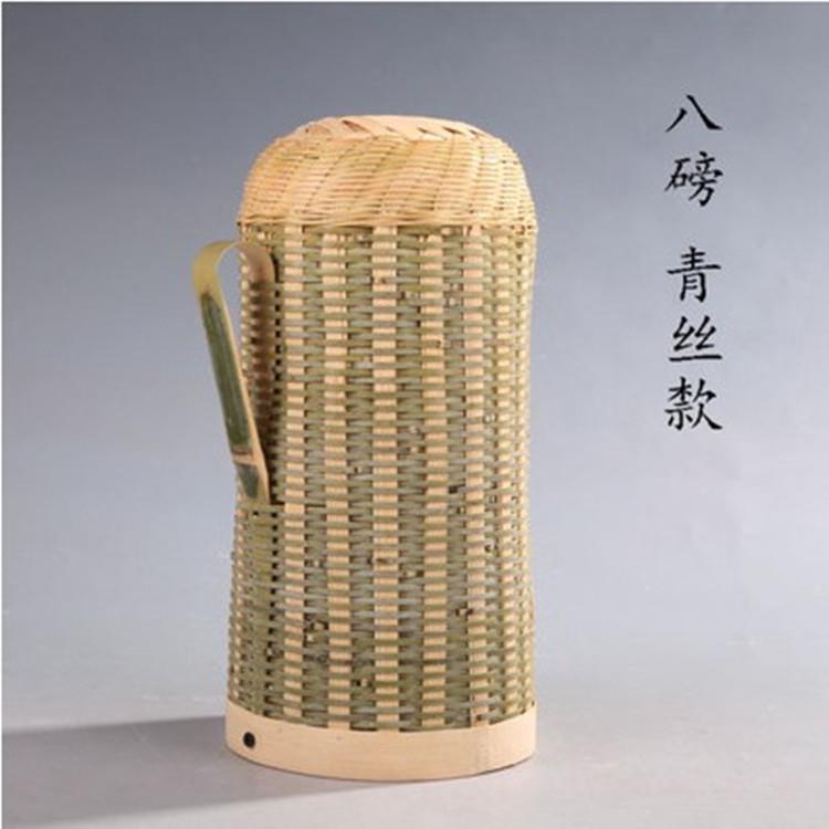 大号竹编热水瓶外壳暖壶皮开 水瓶覆古怀旧保温瓶家用影视道具特