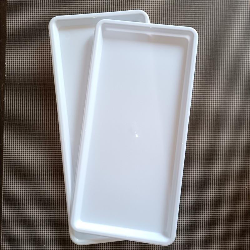 拉篮塑料托盘长方形碗盘收纳架滴水盘厨房碗架塑料沥水接水托盘