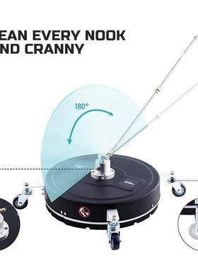 清BGX洗0机2英寸高塑压洗地磨盘洁家用表面清器1/4快插料洗地盘