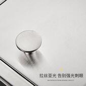 盒纸巾卫生间卷纸不锈钢装 厕暗酒店304ke3c盒嵌入式