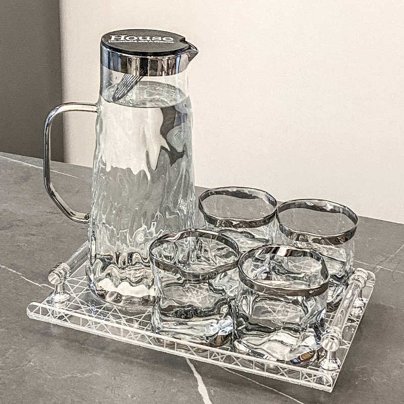 CY茶杯随ins轻茶壶组合待客套装客厅玻璃沐奢耐热热水家用水具水