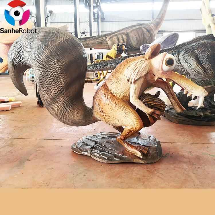 仿真松鼠仿真动物模型动物模型制作工厂大型仿真电动动物