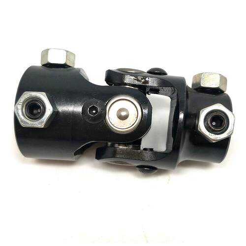 万向节联轴器黑色通用转向U型接头3/4
