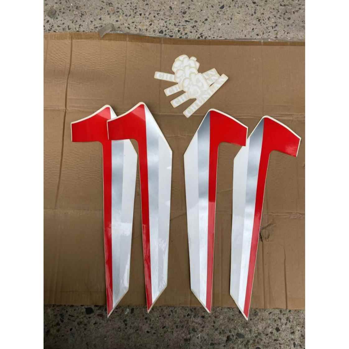 春兰豹Cl125-2旧摩托车油箱贴纸油箱标志春兰摩托车油箱贴纸