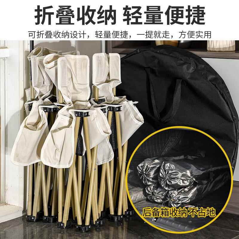 户桌外网布折叠椅组合套68装简约室墅外庭院花园桌椅别休闲