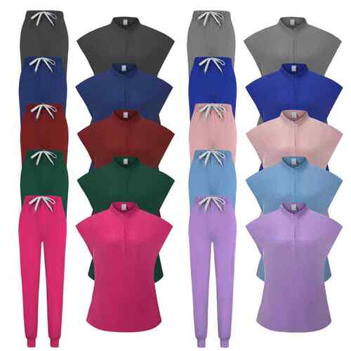 2025 Nurse Scrub Uniform Set Doctor Nurse Workwear Skin