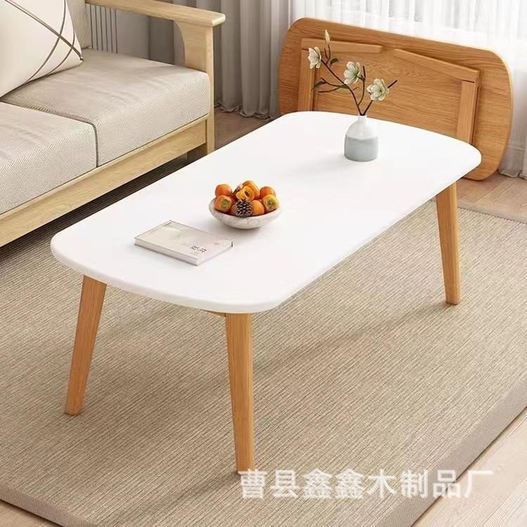 便捷式家居卧室小桌子现代民宿餐桌客厅茶几桌创意可折叠茶几便携