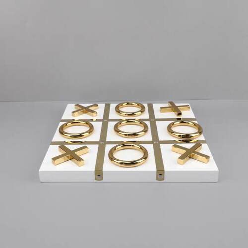 现代简约摆件象棋XO棋盘别墅会所样板间摆件书房客厅摆设工艺品