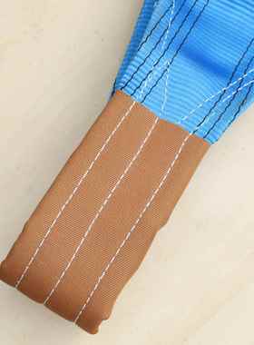 8KEGT双扣平吊装带20c扁m宽蓝色吊装重工业吊吊带车起行车吊装绳