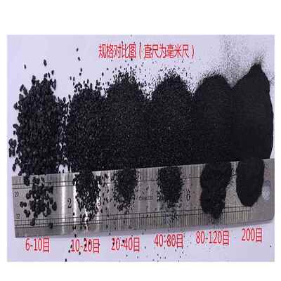 RDK金刚砂厂砂家金刚砂喷砂除锈耐骨黑磨地坪料色石英铜矿砂