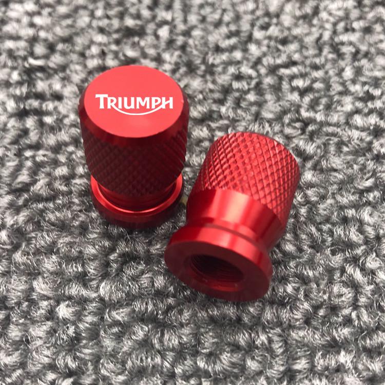 适用凯旋675 DAYTONA675R SPEED TRIPLER改装气嘴盖 气门芯帽配件