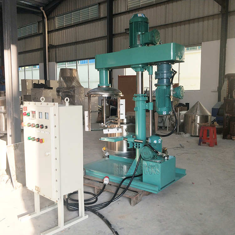 分散搅拌机消美搅拌机缝漆300l油墨剂水性机油泡胶水真空涂料树脂