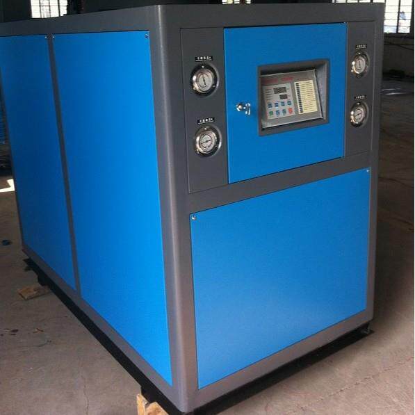 工业水冷式冷水机小型3HP5HP10HP20HP冷冻机低温吹膜制冷水冷机