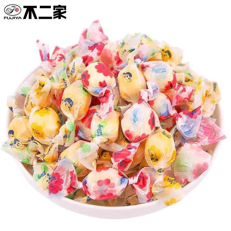 不二家香醇牛乳糖原味结婚喜糖散装双扭奶糖果过年货休闲新年零食