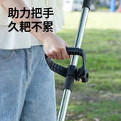 新款 不锈钢落叶钉耙多功能加长搂草耙可调节伸缩草耙园林工具批发