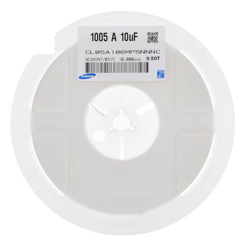 0402 106M 10uf 10V X5R 误差20% 陶瓷叠层 贴片电容 10K装