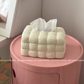 Yoona 饰抽纸盒 Home创意设计感陶瓷纸巾盒客厅茶几餐桌纸抽盒装