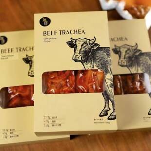 【 旗舰店】瑞咔牛黄喉内蒙古特产香辣牛黄喉即食休闲追剧零食