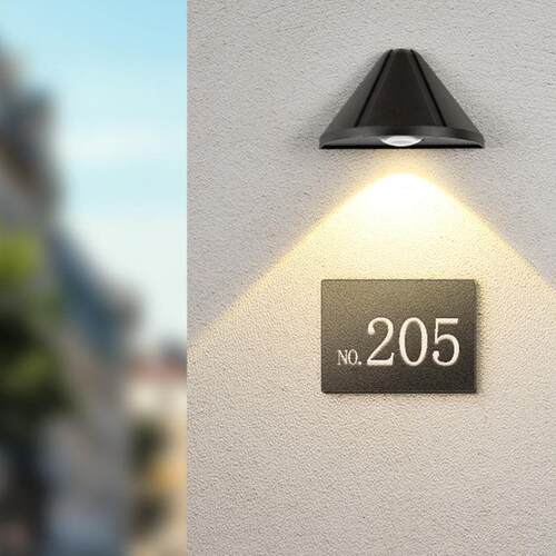 跨境室内室外防水户外壁灯LED店面招牌logo打光射灯外墙门口壁灯