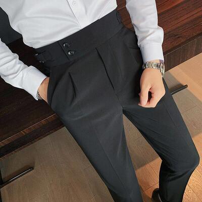 suit Clothes pants for men Trousers dress Formal Mens Summer