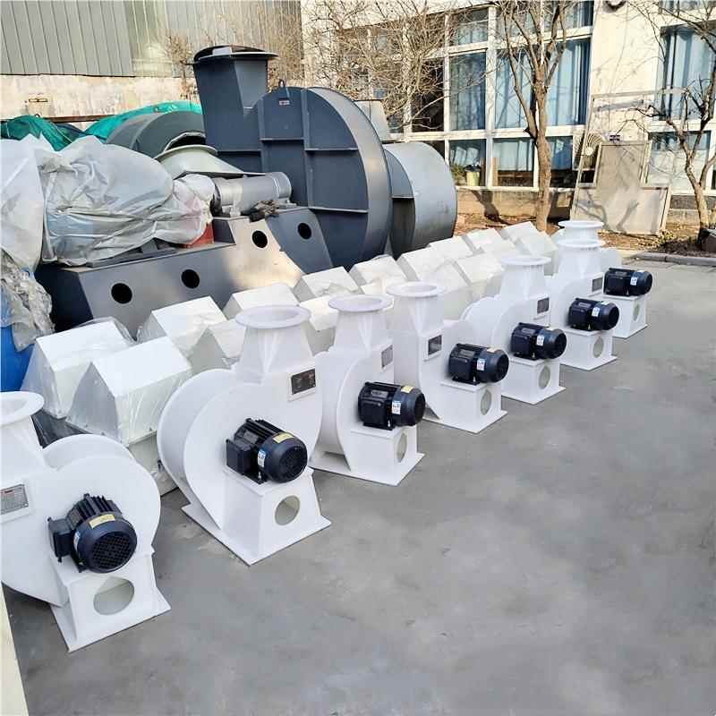 PP离心风机耐酸碱盐腐蚀风机生产厂家直供发货快